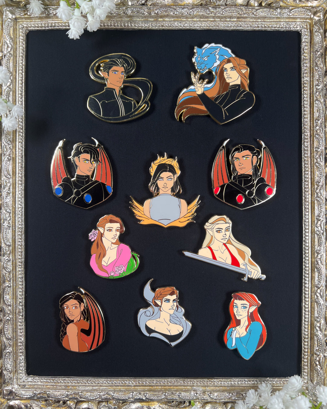 ACOTAR Enamel Pin Set
