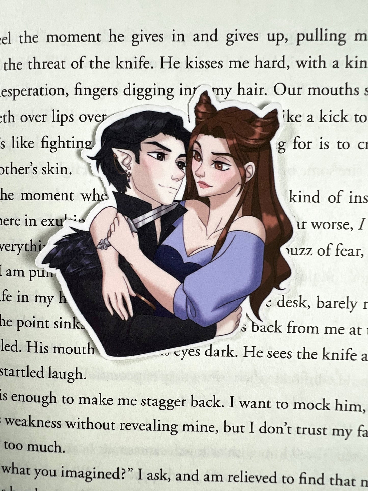 Jude and Cardan The Cruel Prince Sticker