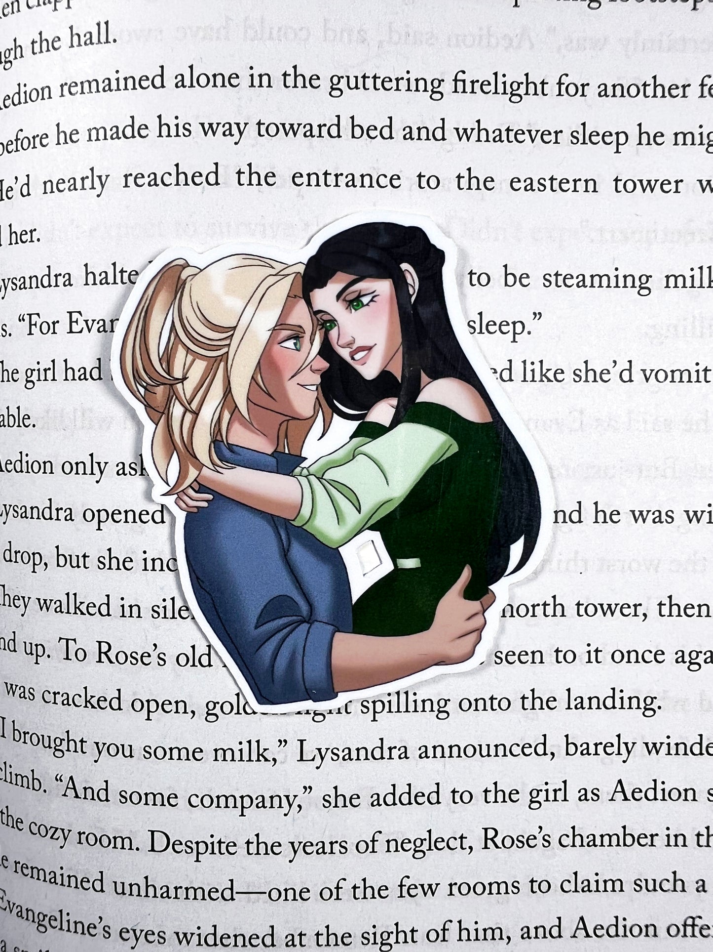 Aedion and Lysandra TOG Sticker