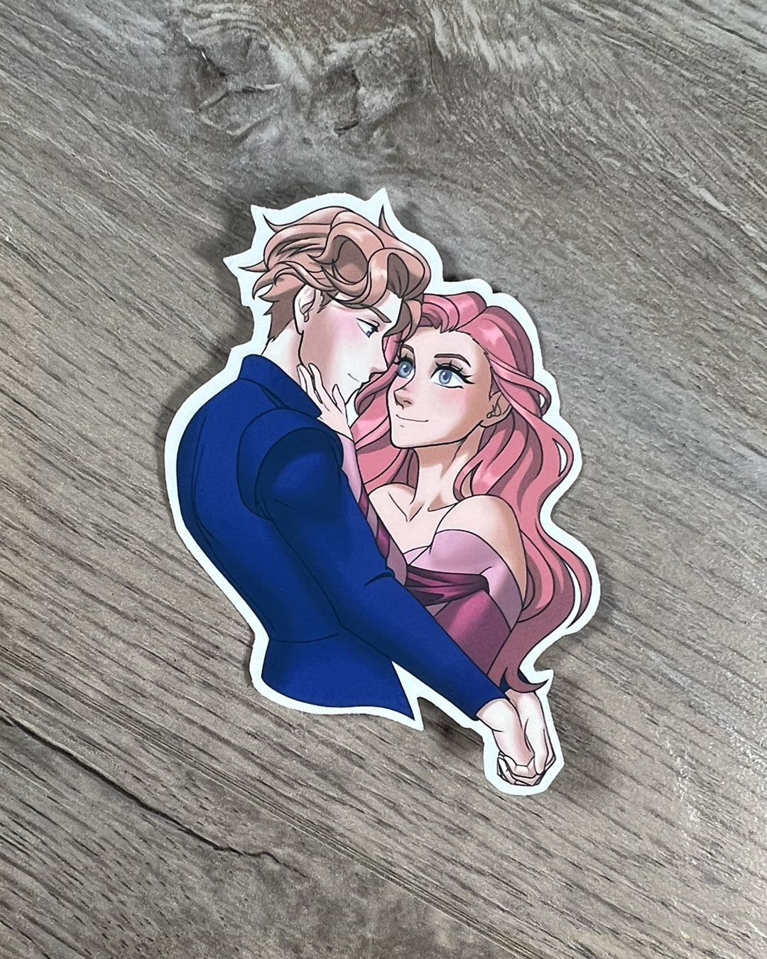 Jacks and Evangeline Once Upon a Broken Heart Sticker