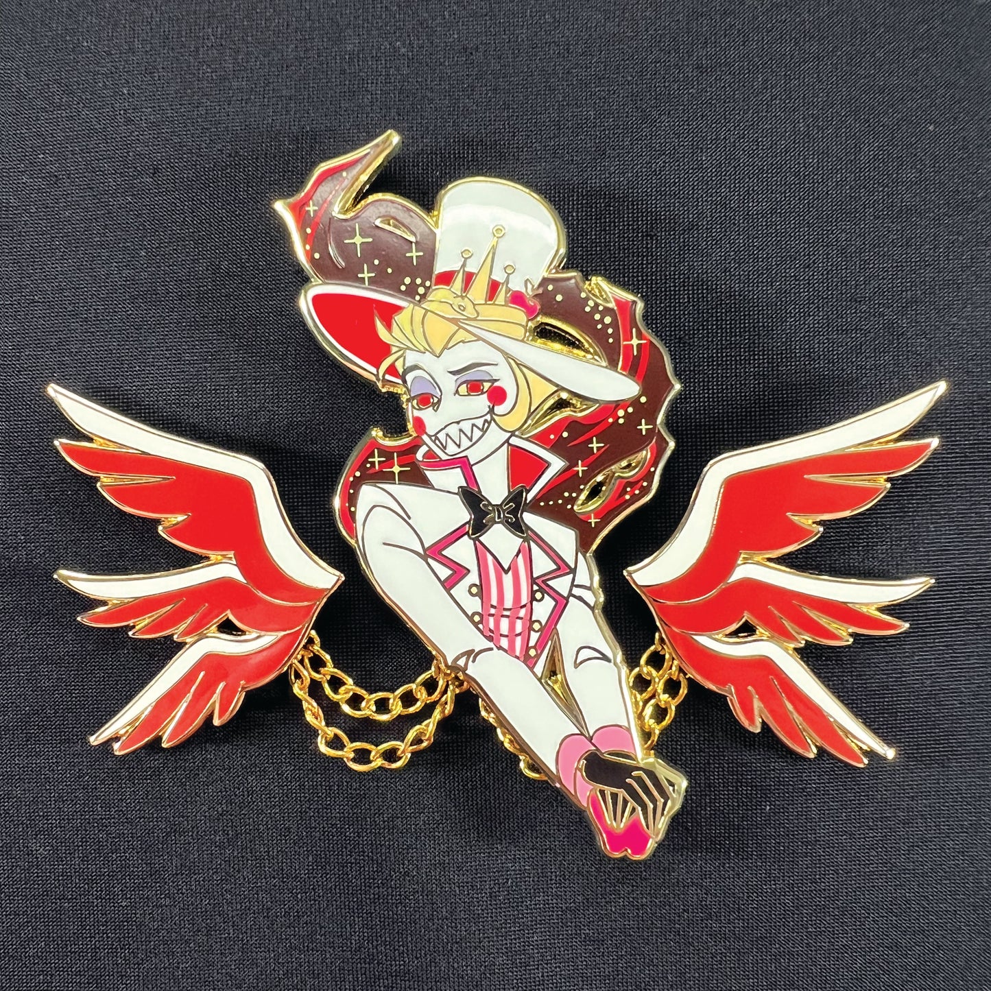 Lucifer Enamel Pin