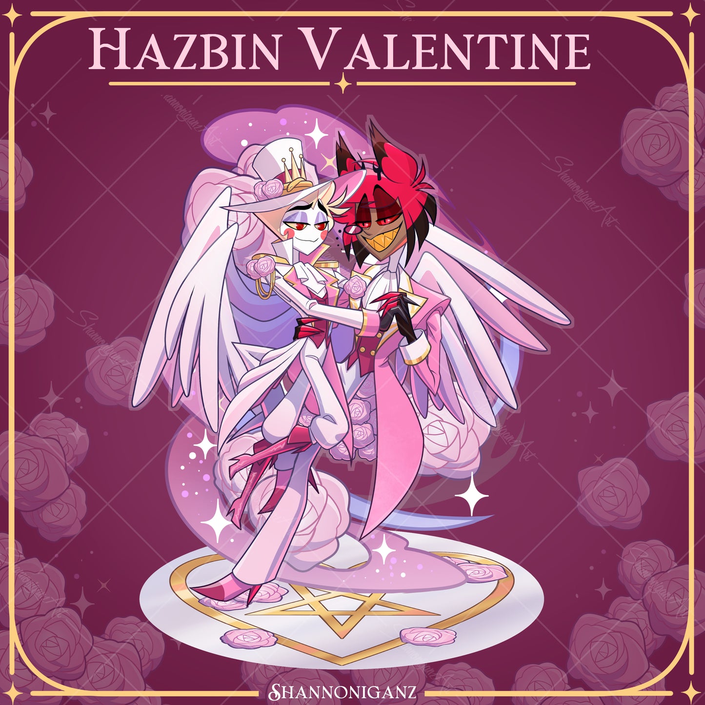 PRE-ORDER Hazbin Valentine Acrylic Standees