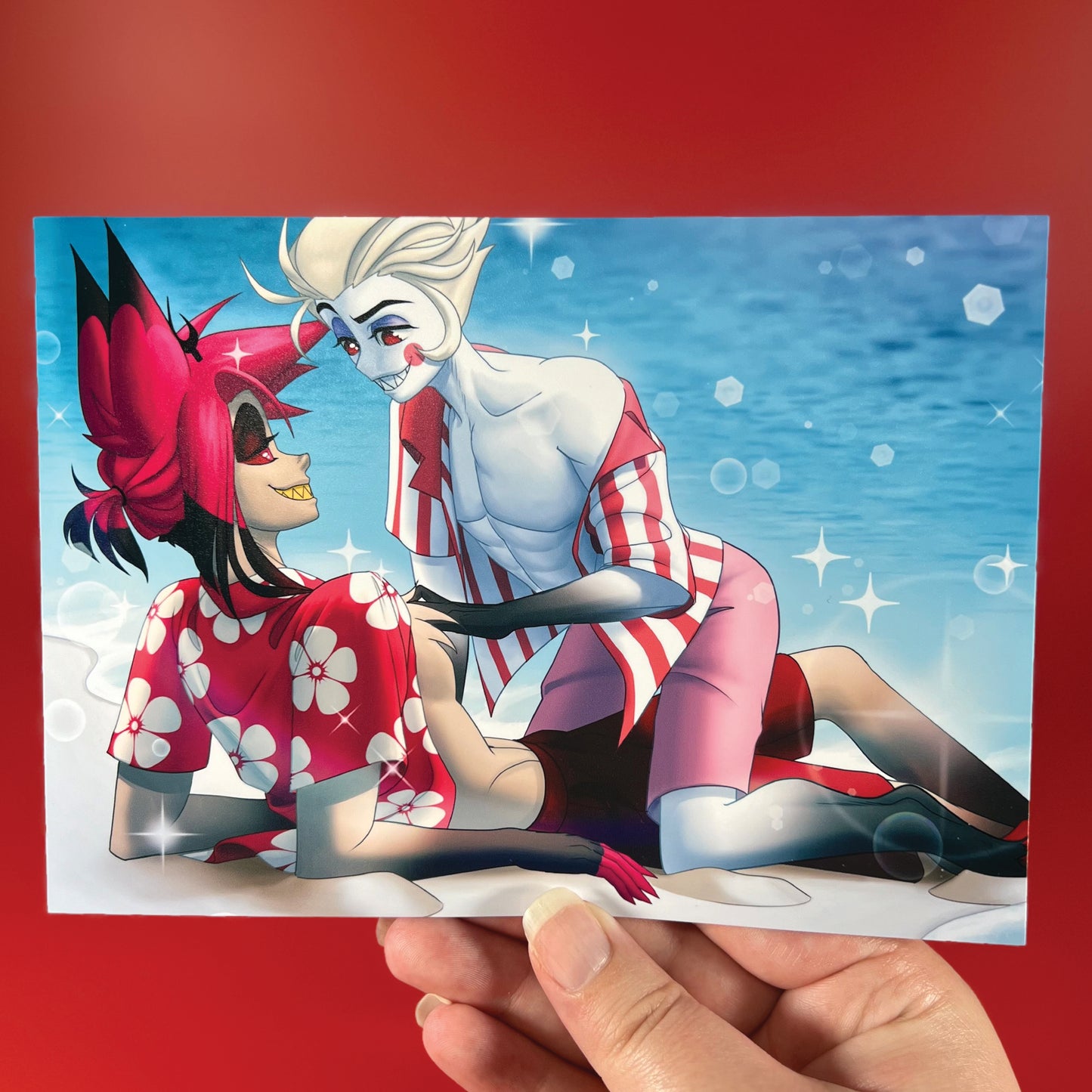 RadioApple Beach Print