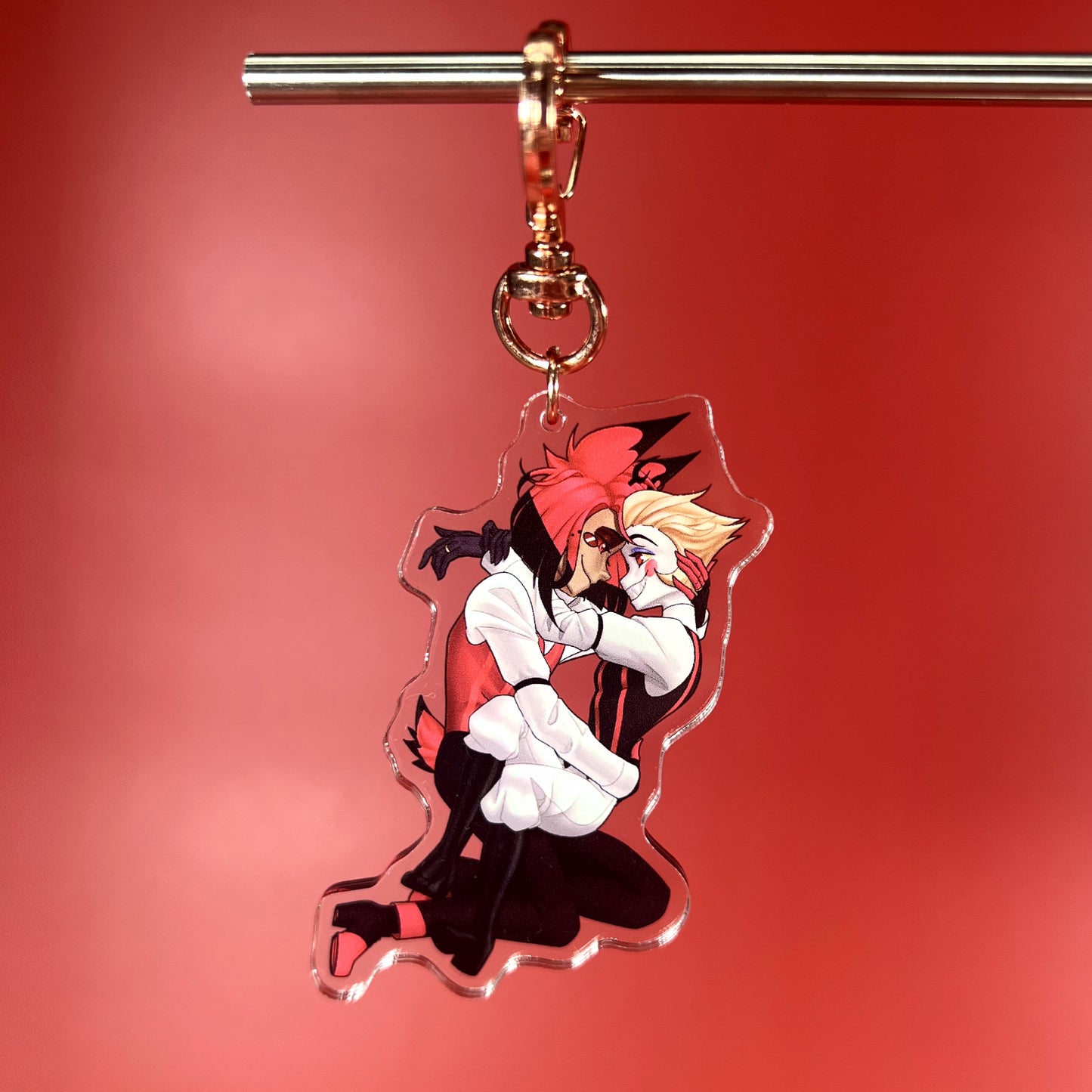 RadioApple Cuddle Acrylic Charm Keychain