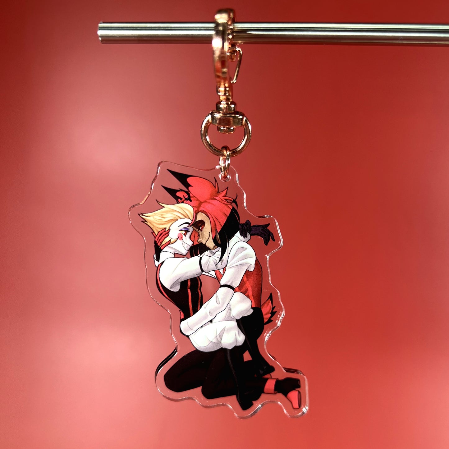 RadioApple Cuddle Acrylic Charm Keychain