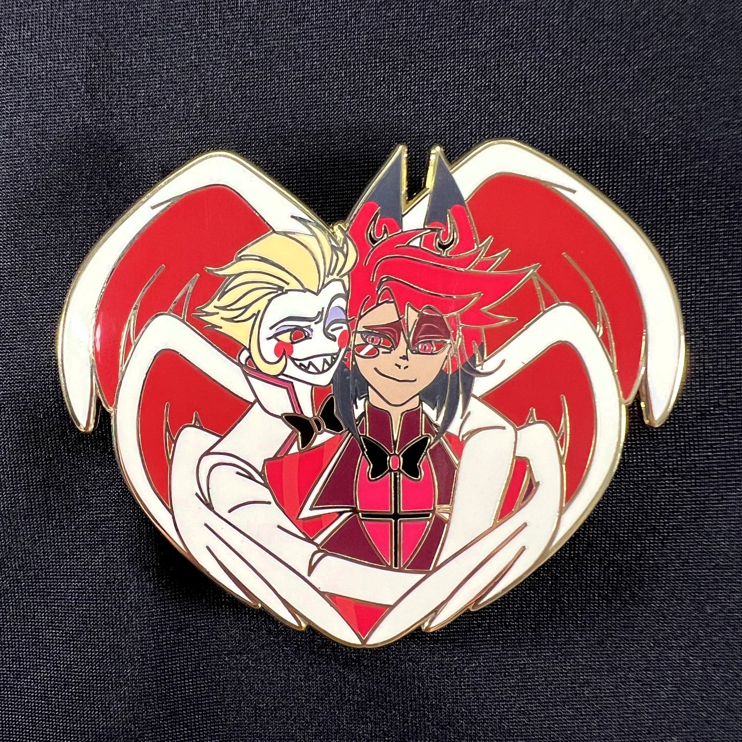 RadioApple Heart Enamel Pin