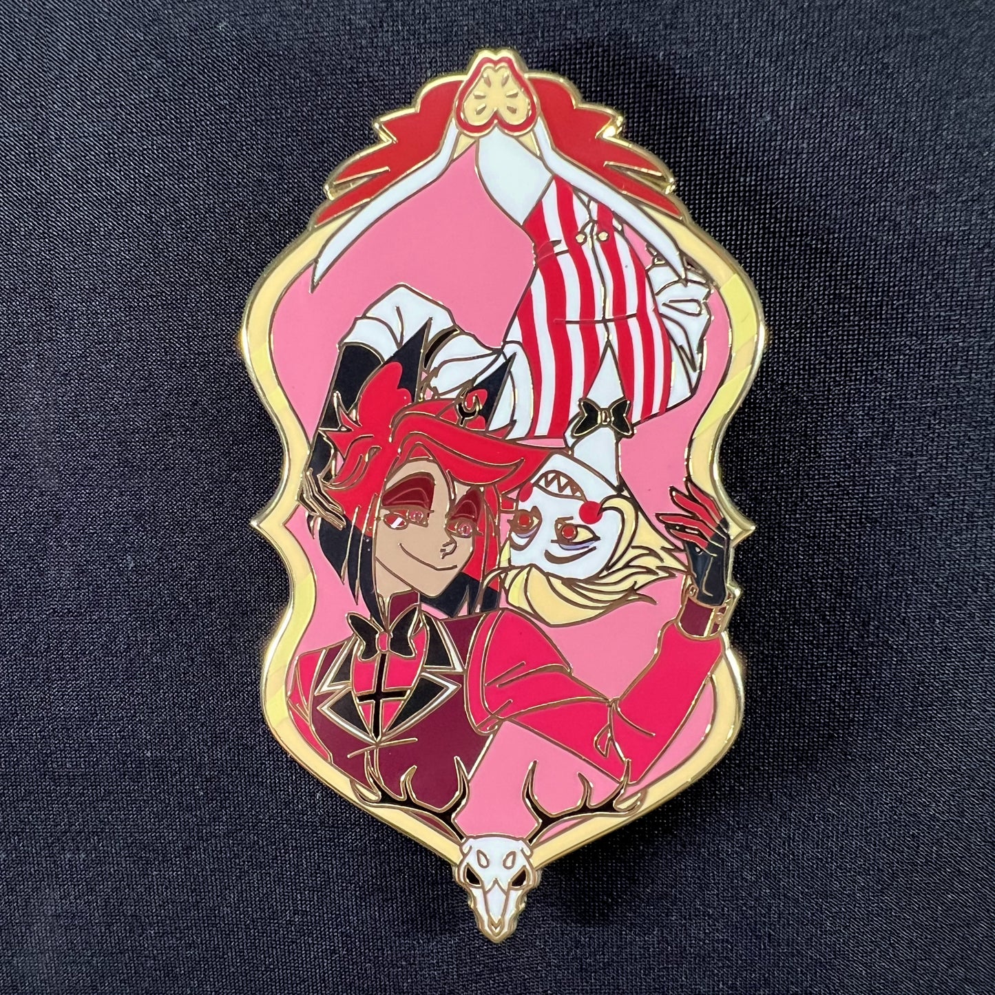 RadioApple Reversible Enamel Pin