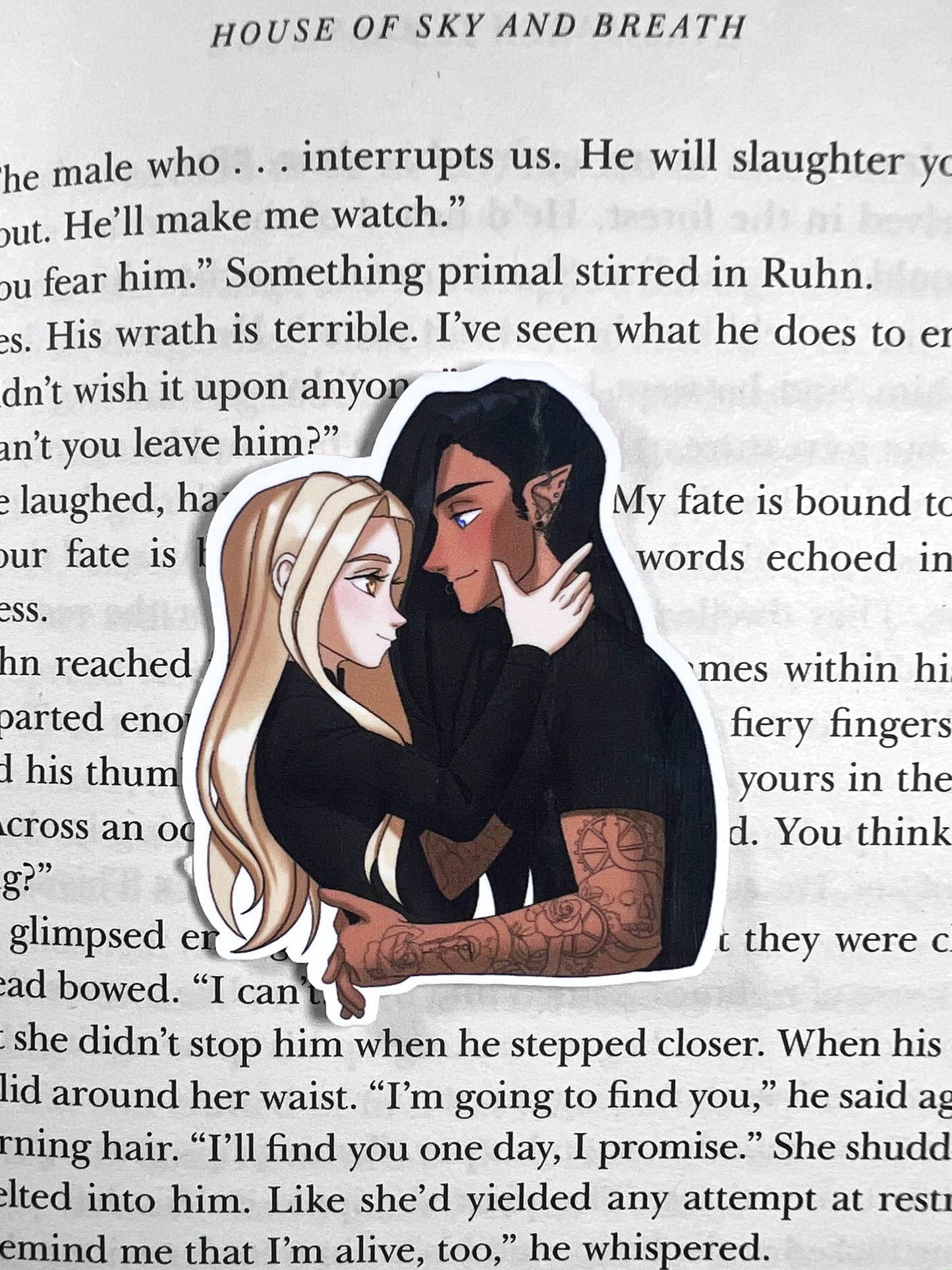 Ruhn and Lidia CC Sticker
