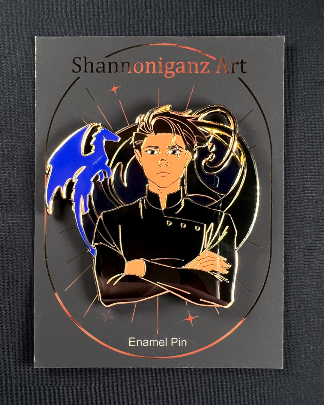 Xaden and Violet Fourth Wing Enamel Pins