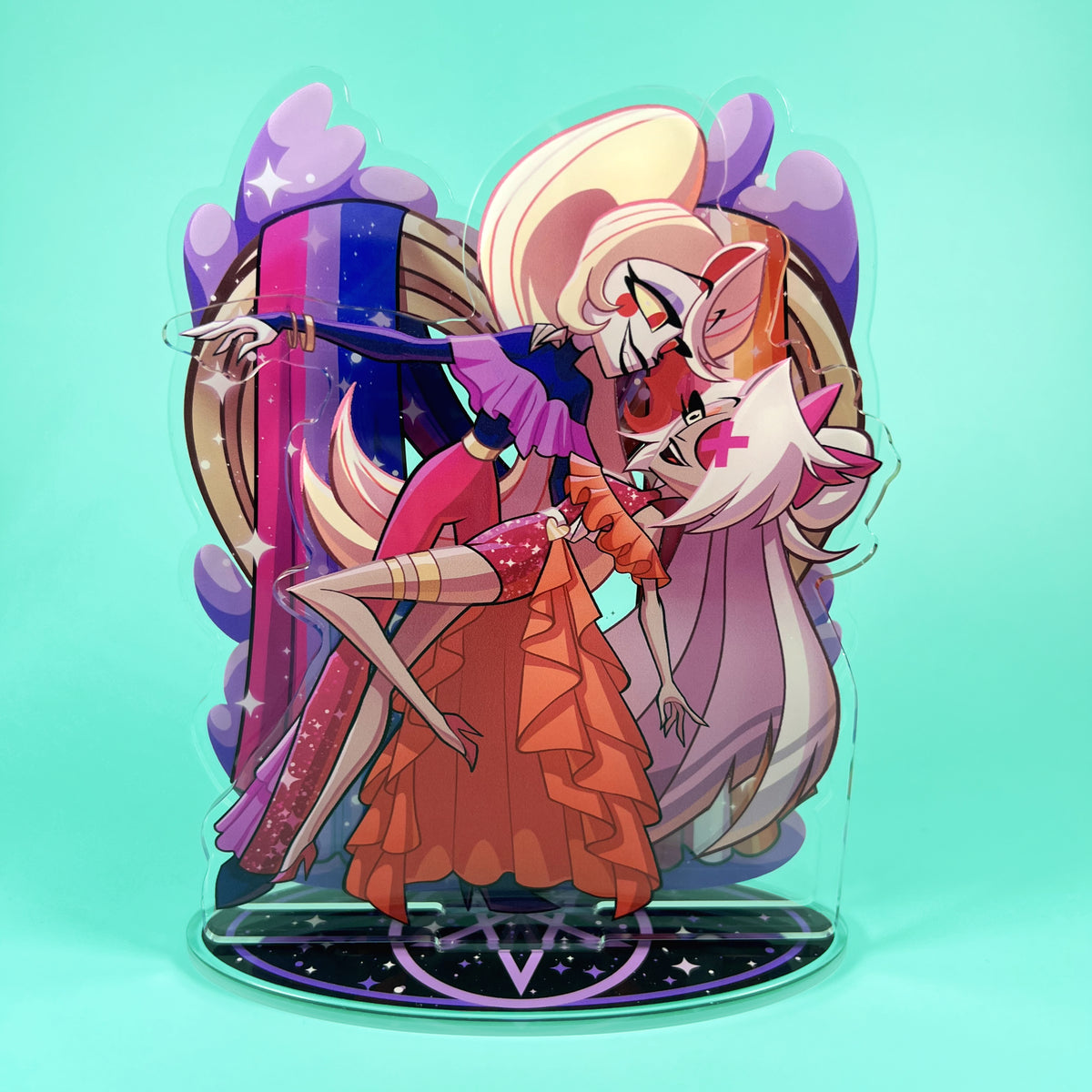 Hazbin Pride Acrylic Standees