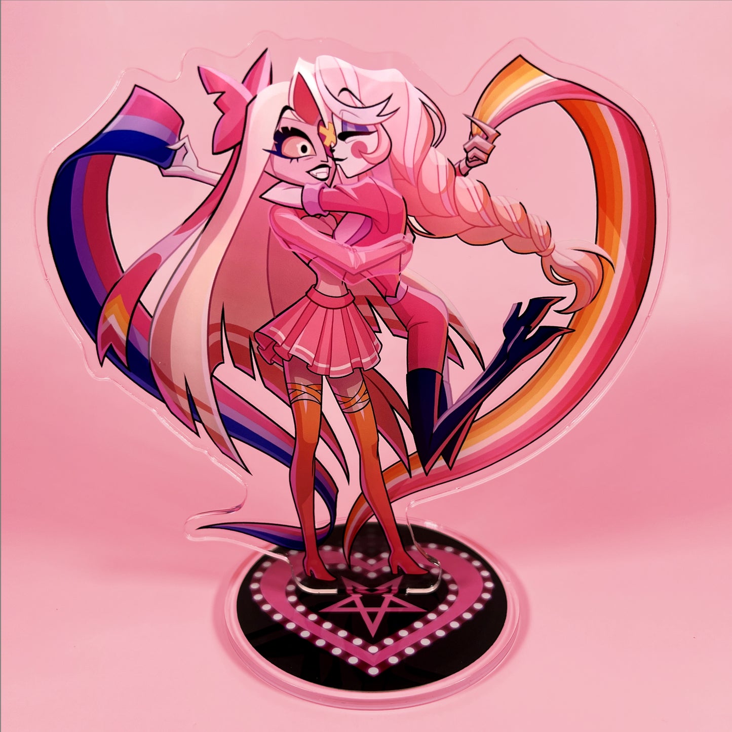 Hazbin Pride Acrylic Standees