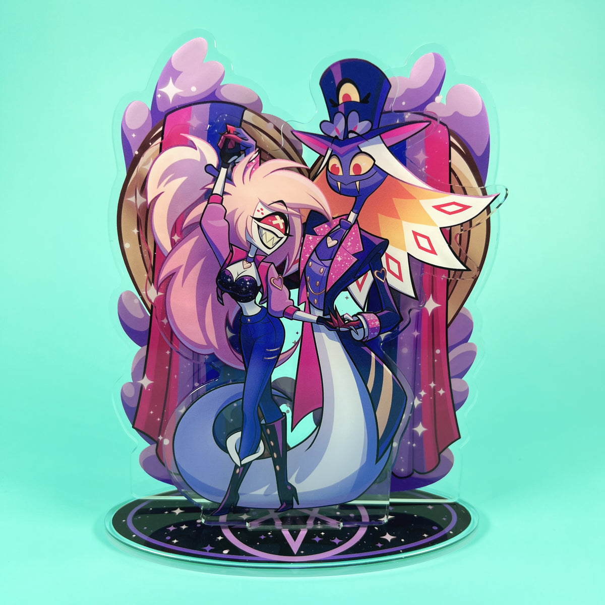 Hazbin Pride Acrylic Standees
