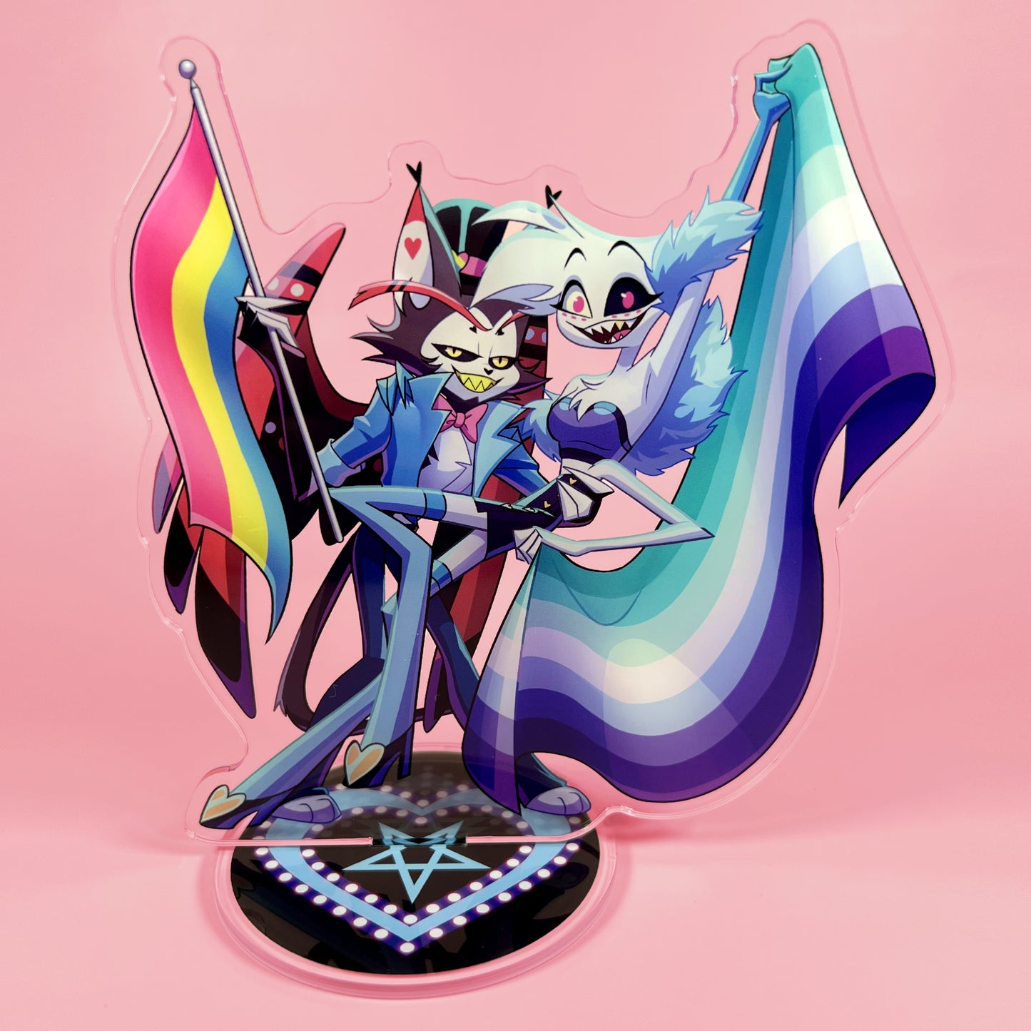 Hazbin Pride Acrylic Standees