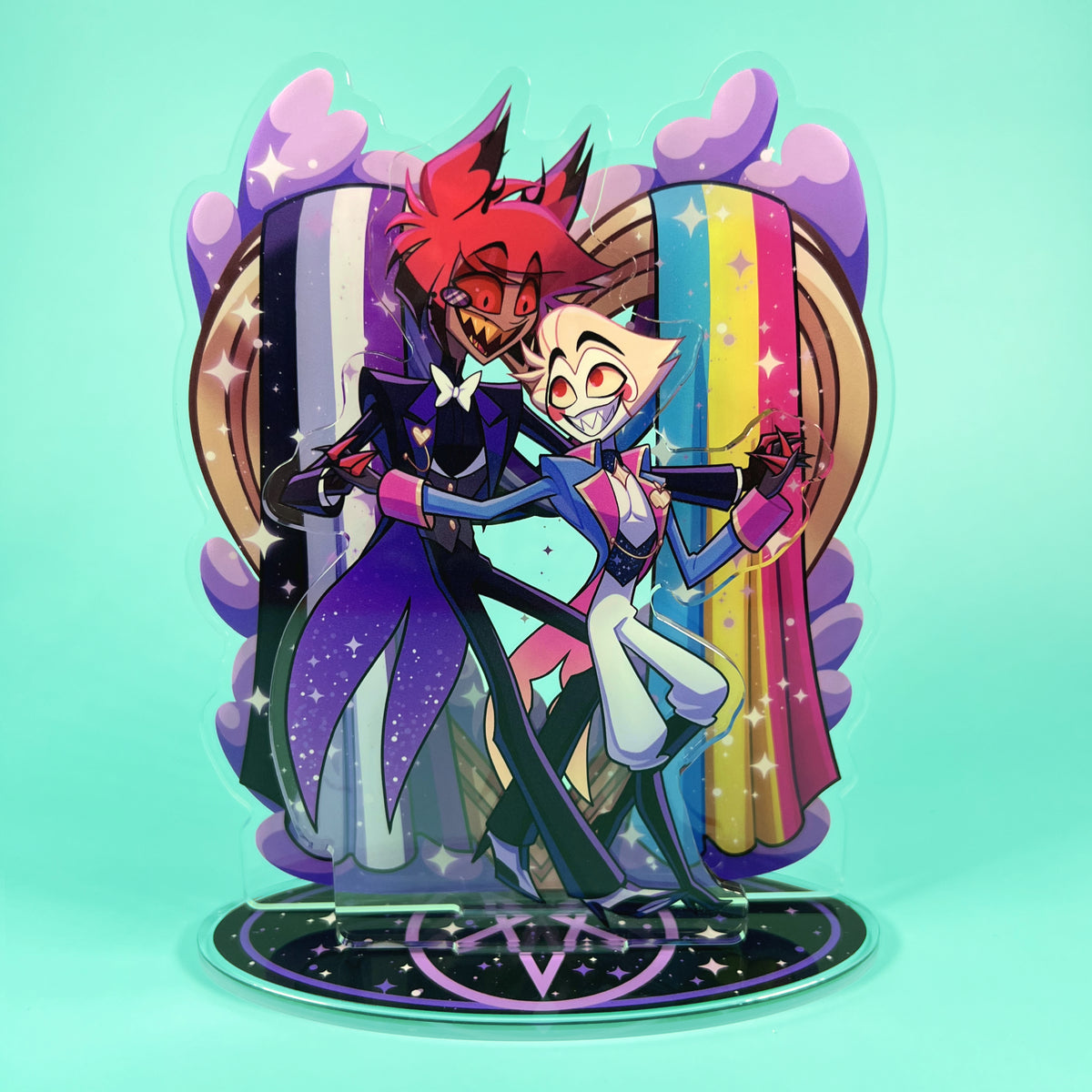 Hazbin Pride Acrylic Standees