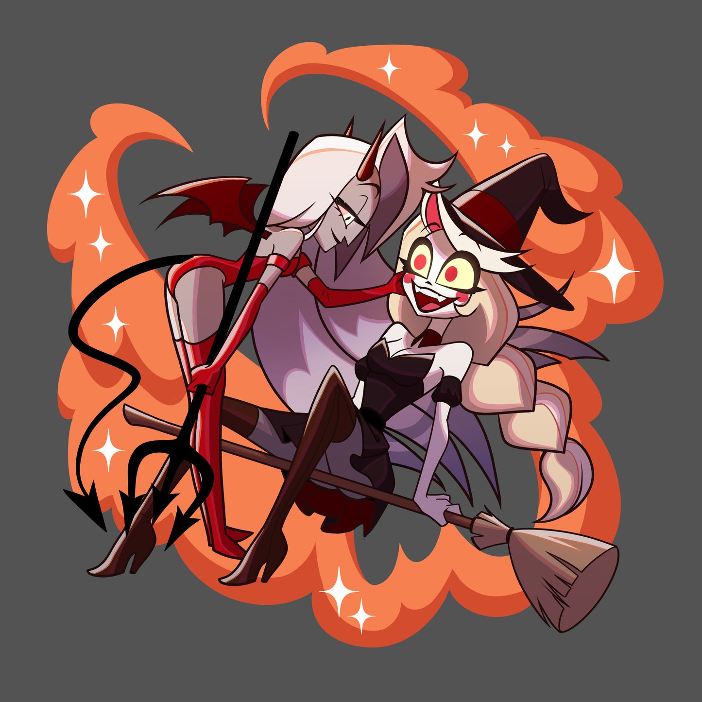 Hazbin Halloween Acrylic Key-Chain