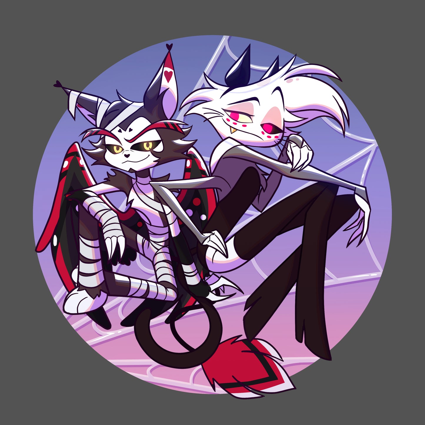 Hazbin Halloween Acrylic Key-Chain